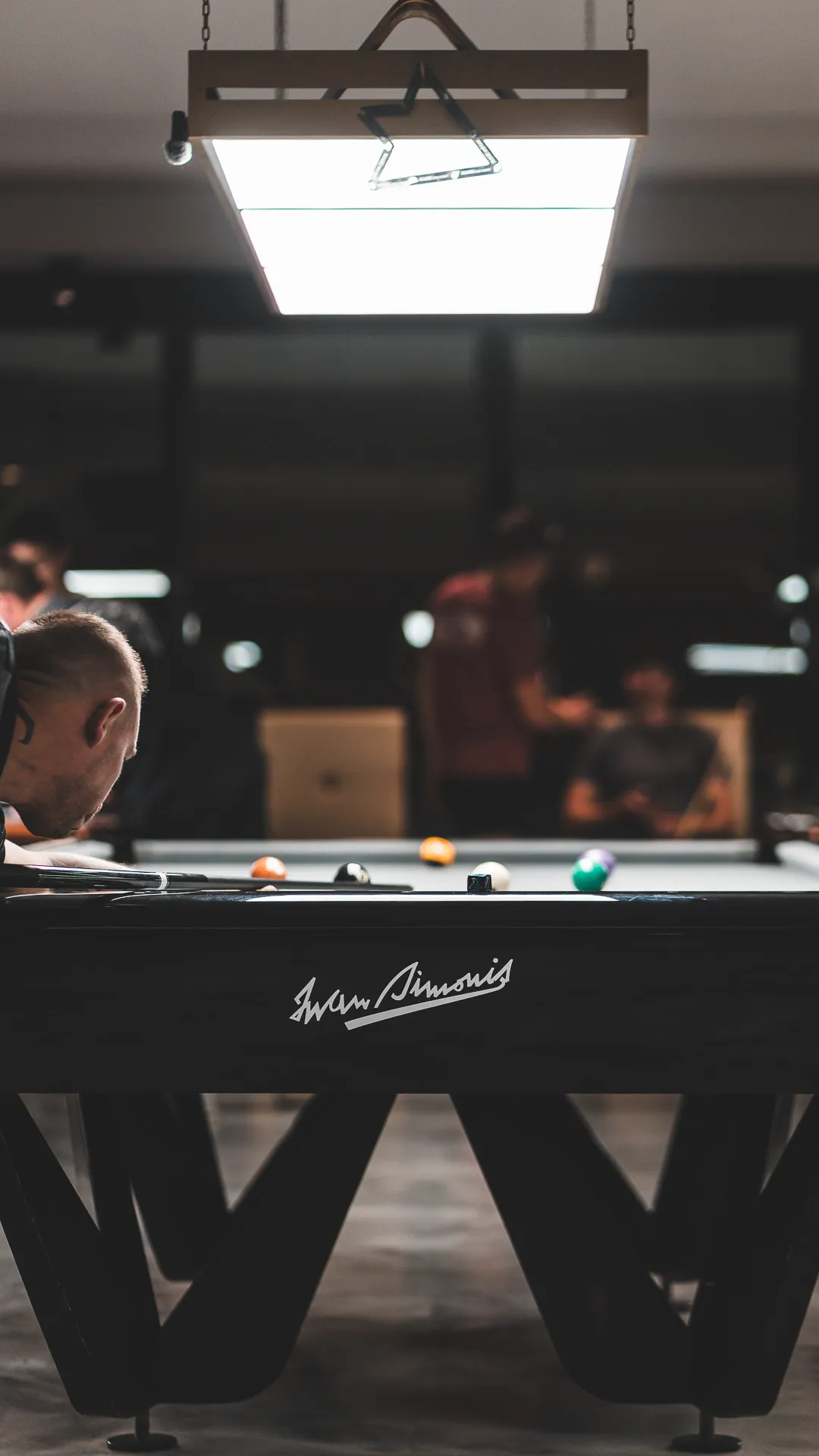 American Pool table