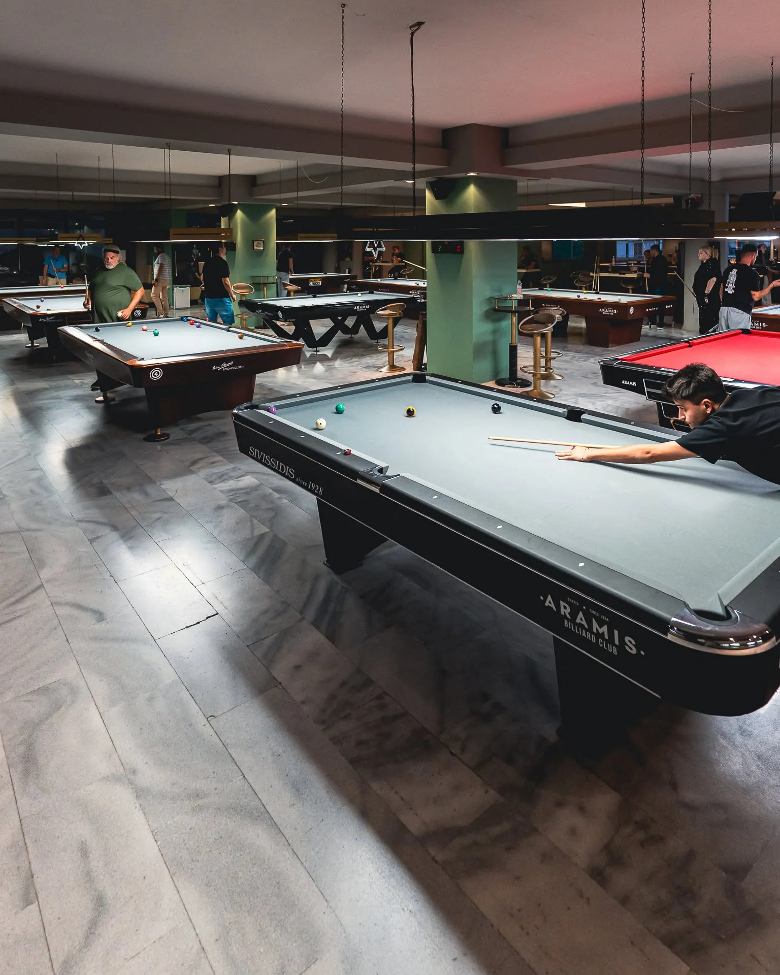 ARAMIS billiard hall